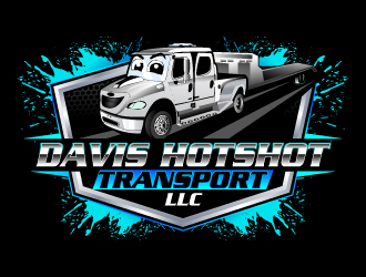 DaviS HotShot Transport LLC logo design by Suvendu