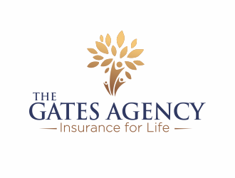 The Gates Agency logo design by M J