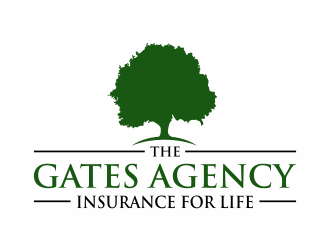 The Gates Agency logo design by hopee
