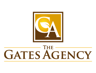 The Gates Agency logo design by kgcreative