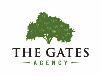 The Gates Agency logo design by Mardhi