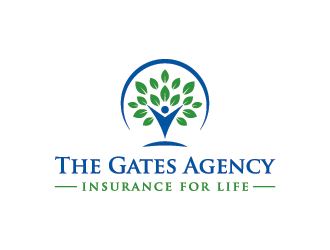 The Gates Agency logo design by mhala
