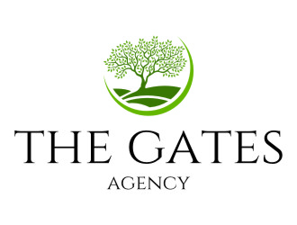The Gates Agency logo design by jetzu