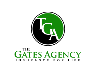 The Gates Agency logo design by lexipej