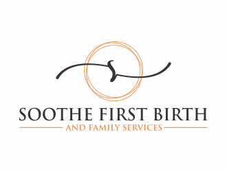 Soothe First Birth and Family Services logo design by hopee