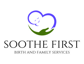 Soothe First Birth and Family Services logo design by jetzu