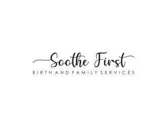 Soothe First Birth and Family Services logo design by haidar
