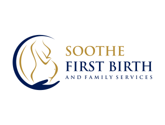 Soothe First Birth and Family Services logo design by GassPoll