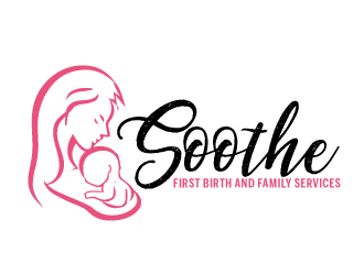 Soothe First Birth and Family Services logo design by ElonStark