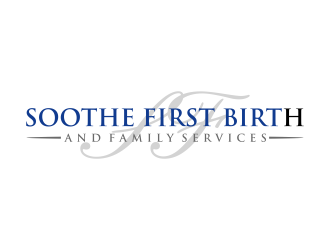 Soothe First Birth and Family Services logo design by mukleyRx