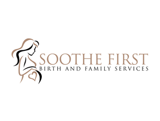 Soothe First Birth and Family Services logo design by ingepro