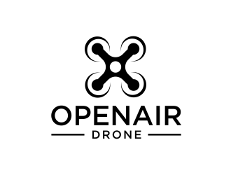 OpenAir Drone logo design by GassPoll