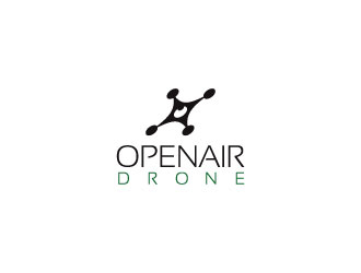 OpenAir Drone logo design by aryamaity