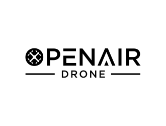 OpenAir Drone logo design by GassPoll