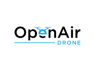 OpenAir Drone logo design by GassPoll