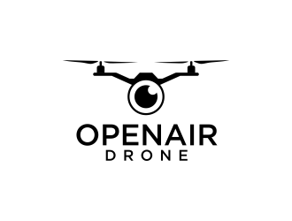OpenAir Drone logo design by GassPoll