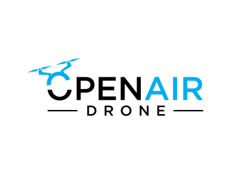 OpenAir Drone logo design by GassPoll
