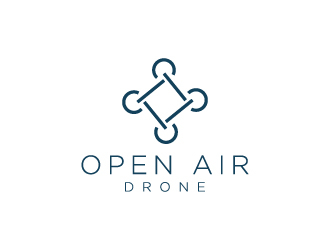 OpenAir Drone logo design by wongndeso