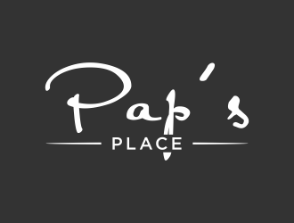Pap’s Place  logo design by christabel