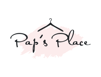 Pap’s Place  logo design by GassPoll