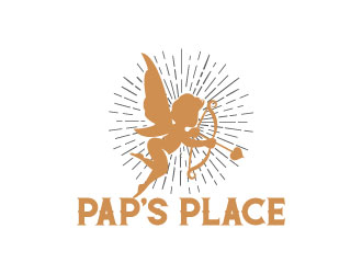 Pap’s Place  logo design by aryamaity