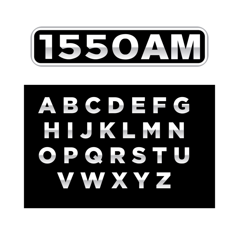 TalkRadio 1550 KXEX logo design by ManishKoli