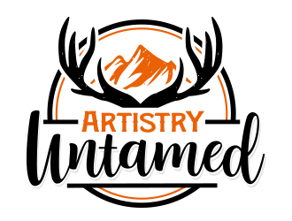 Artistry Untamed  logo design by adm3