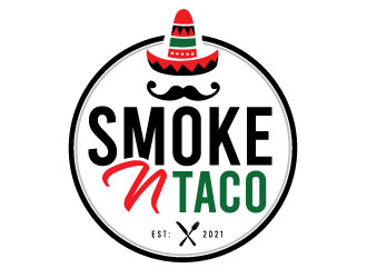 Smoke n Taco  logo design by Conception