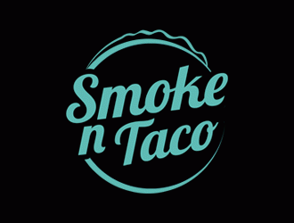 Smoke n Taco  logo design by Bananalicious