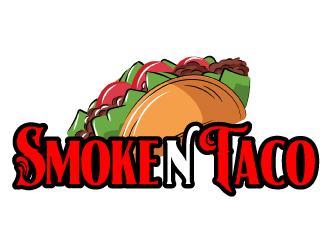 Smoke n Taco  logo design by ElonStark