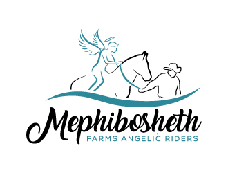 Mephibosheth Farms Angelic Riders logo design by MUSANG