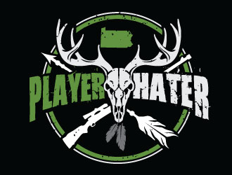 Player H8ter  logo design by REDCROW