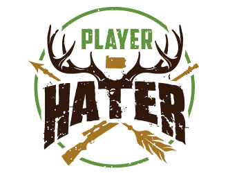 Player H8ter  logo design by REDCROW