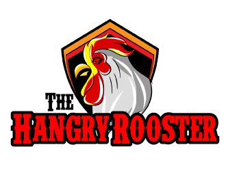 The Hangry Rooster logo design by ElonStark