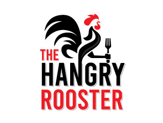 The Hangry Rooster logo design by Conception