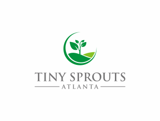 Tiny Sprouts Atlanta logo design by kaylee