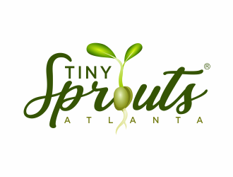 Tiny Sprouts Atlanta logo design by agus