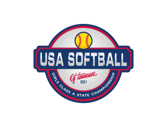 USA Softball of Tennessee logo design by ngattboy