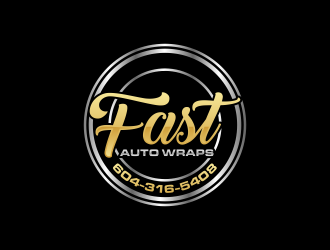 Fast Auto Wraps logo design by Humhum