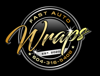 Fast Auto Wraps logo design by kopipanas