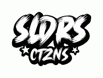 SLDRS   CTZNS (soldiers and citizens) logo design by Bananalicious
