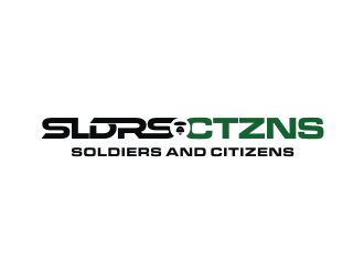 SLDRS   CTZNS (soldiers and citizens) logo design by mbamboex