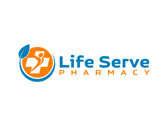 Life Serve Pharmacy logo design by karjen