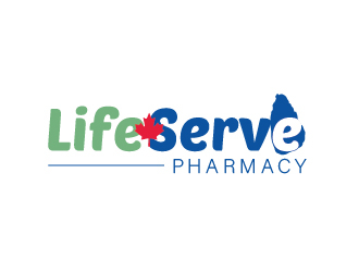 Life Serve Pharmacy logo design by Blackship_studio