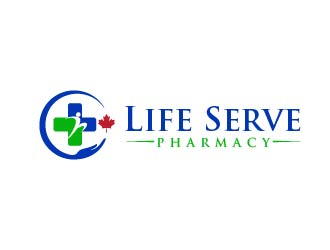 Life Serve Pharmacy logo design by usef44