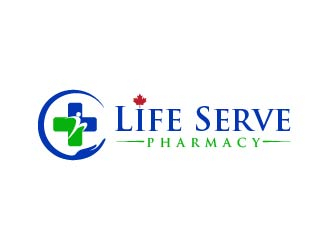Life Serve Pharmacy logo design by usef44