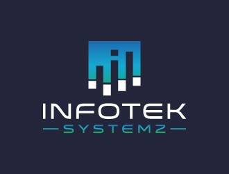 InfoTek Systemz logo design by akilis13