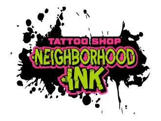Neighborhood Ink logo design by Erasedink