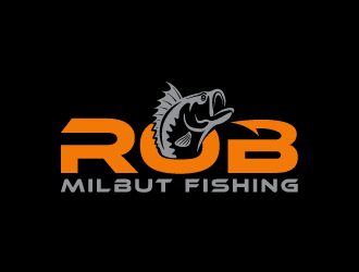 Rob Milbut Fishing logo design by Andri