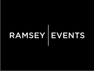 RAMSEY EVENTS  logo design by puthreeone